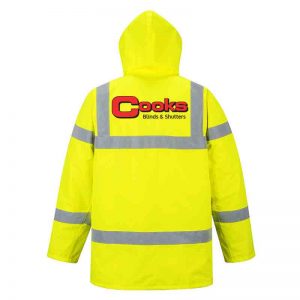 Cooks Hi Vis Site Jacket