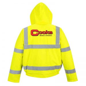 Cooks Hi-Vis Bomber Jacket