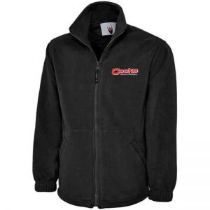 Cooks Zip Fleece Black